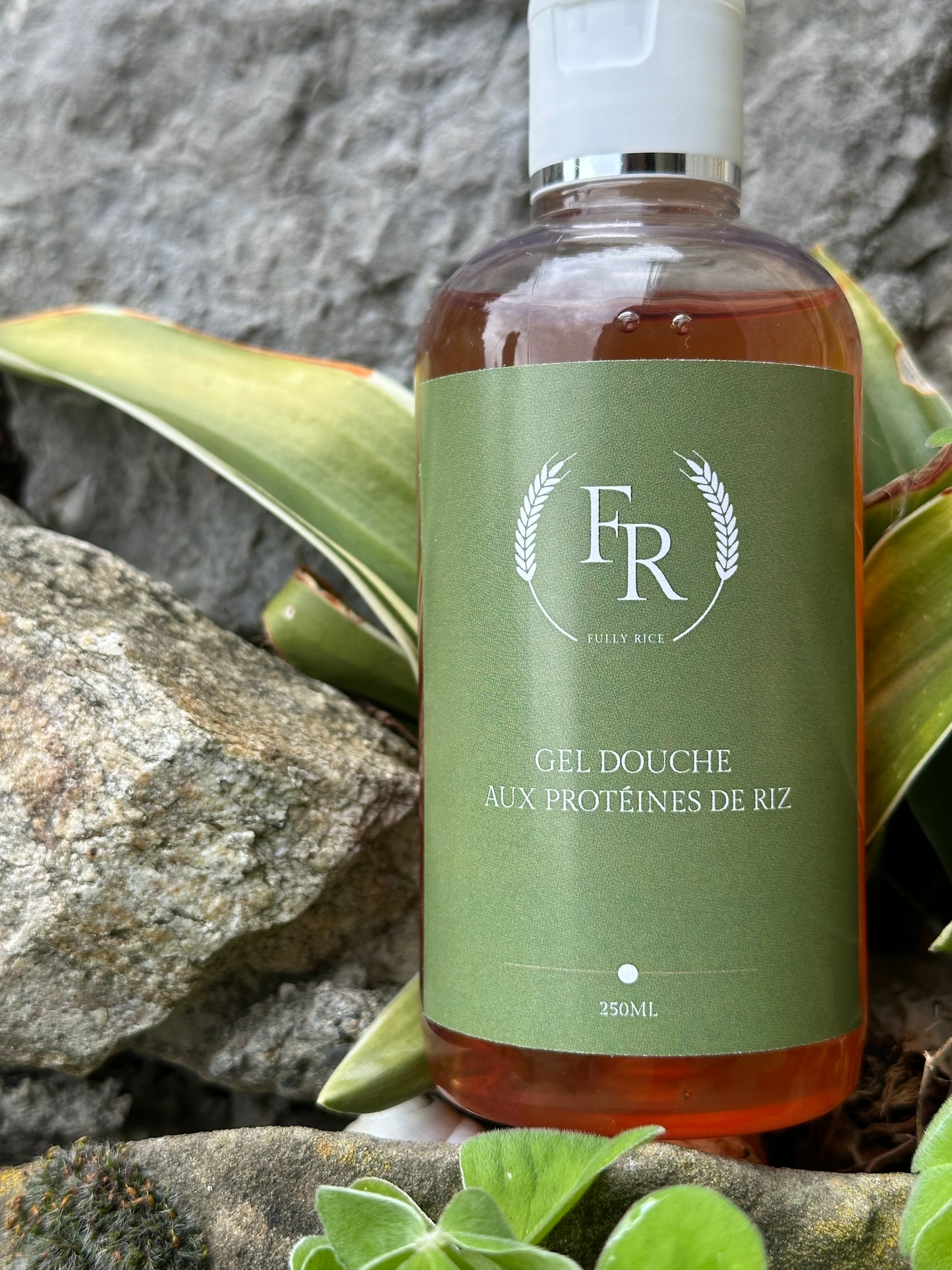 Gel douche aux protéines de riz